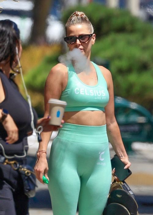 Ariana Madix and Sheana Shay Filming Vanderpump Rules at West Hollywood Spa 2