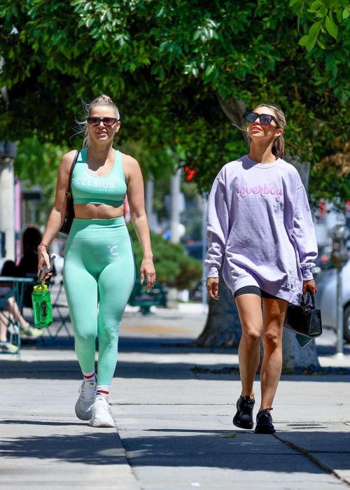 Ariana Madix and Sheana Shay Filming Vanderpump Rules at West Hollywood Spa 3
