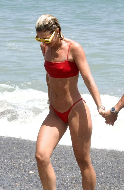 Vogue Williams in Bikini at Sotogrande Beach 07/29/2023 8