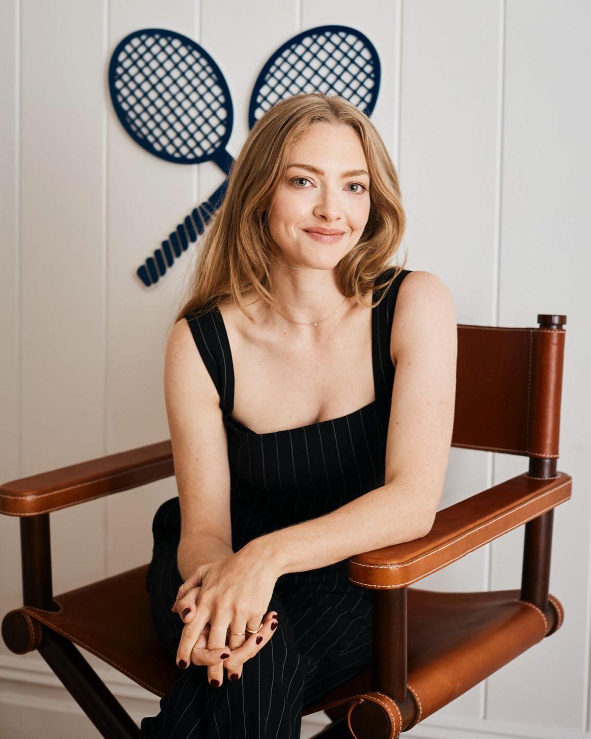 Amanda Seyfried Stuns in Ralph Lauren at US Open - September 2023