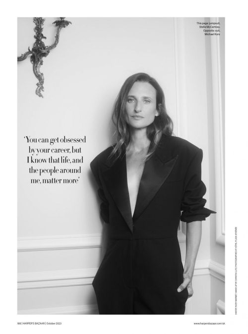 Camille Cottin Graces Harper Bazaar UK October 2023 Issue 2