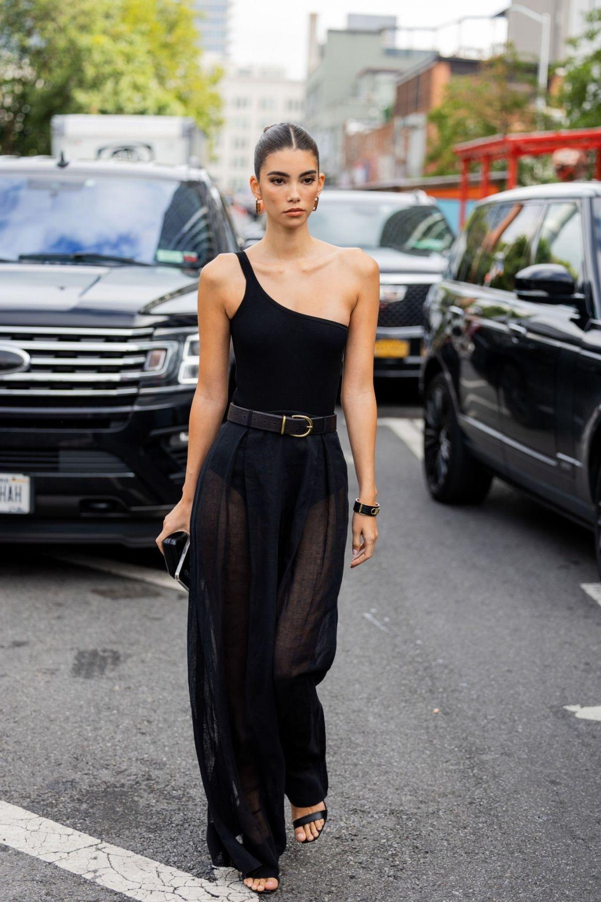 Cindy Mello Walks the Michael Kors Spring 2024 Runway - 09/11/2023