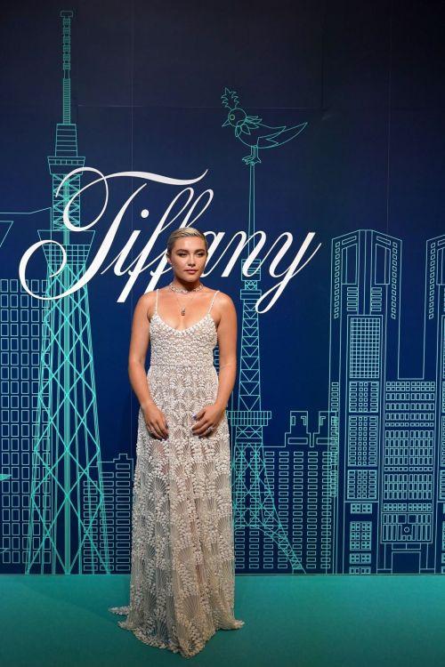 Florence Ough Attends Tiffany & Co.