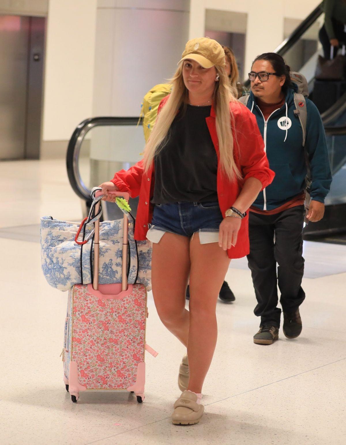 Jamie Lynn Spears Arrives in Los Angeles 09/07/2023