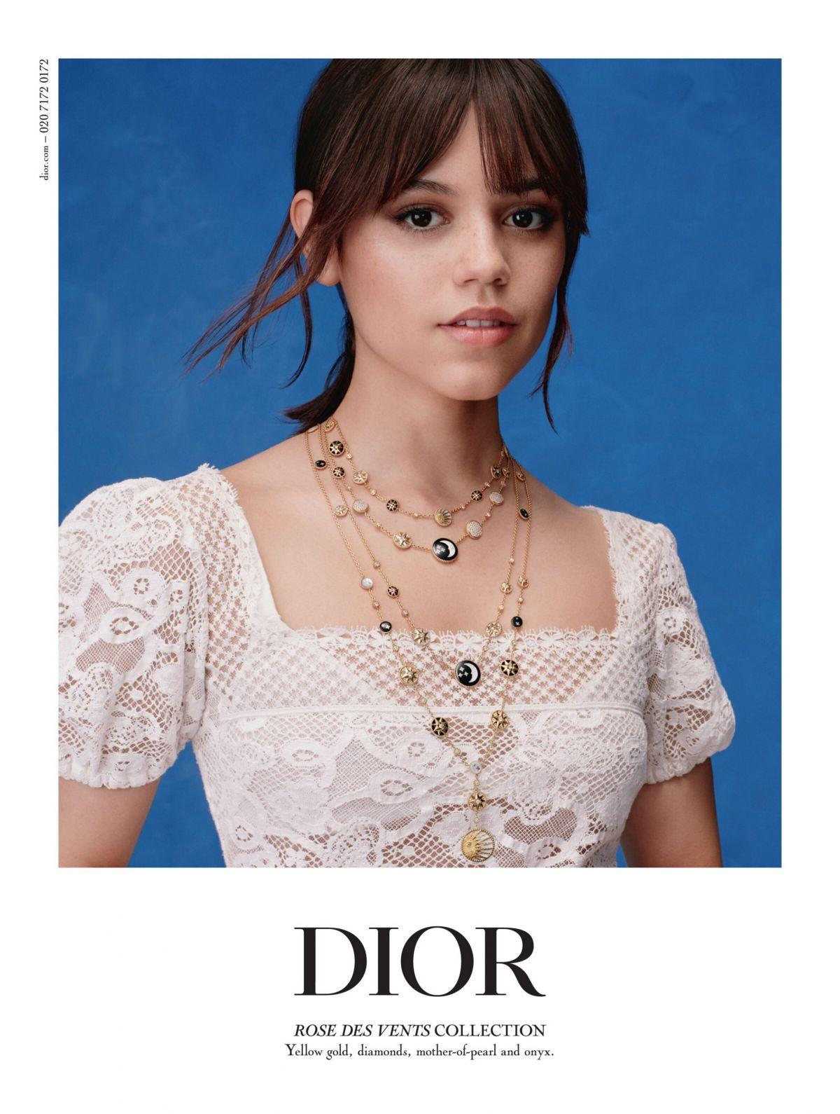 Jenna Ortega Stars in Dior Rose Des Vents Campaign 09/07/2023