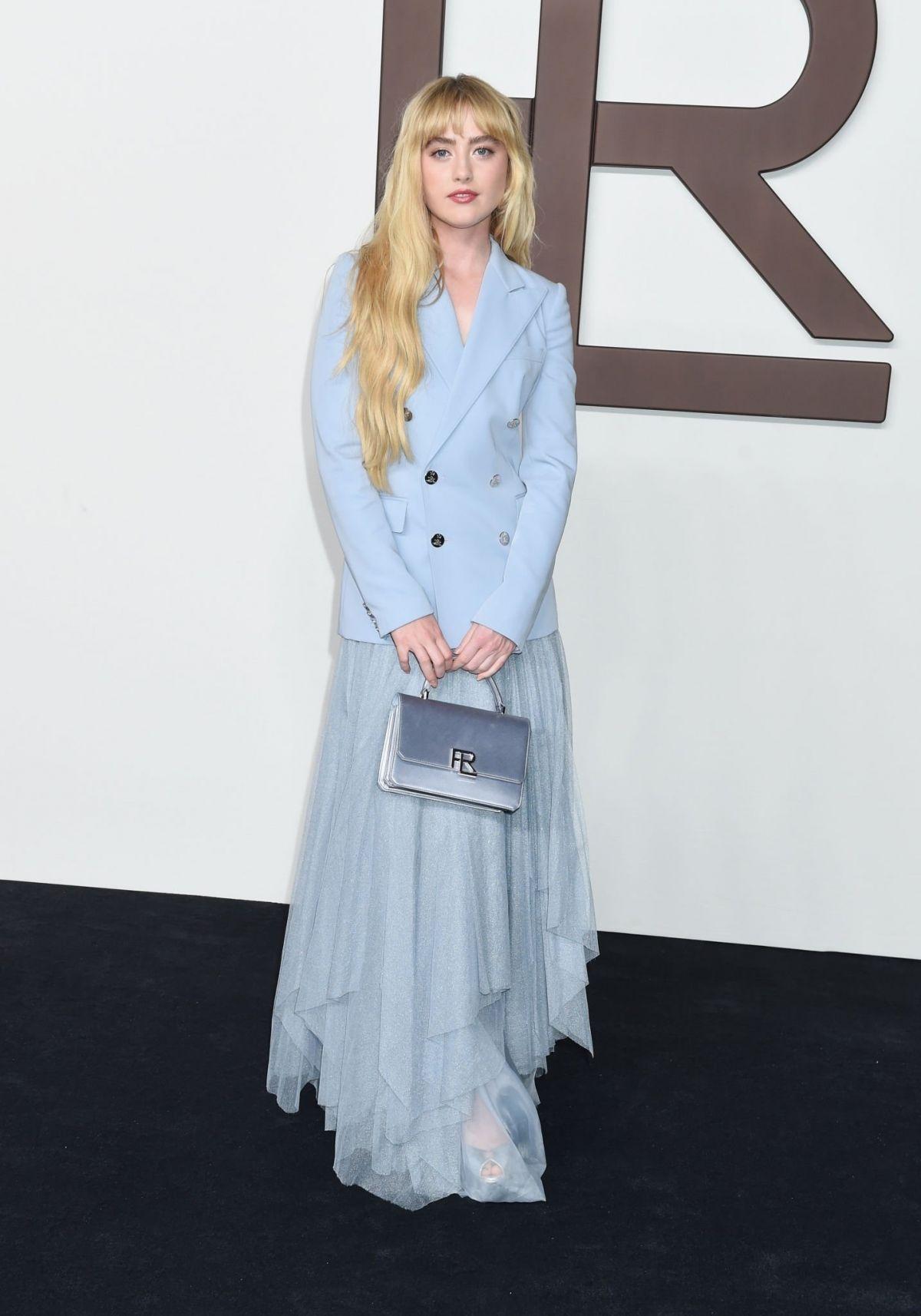 Kathryn Newton at Ralph Lauren SS24 Fashion Show in New York 09/08/2023