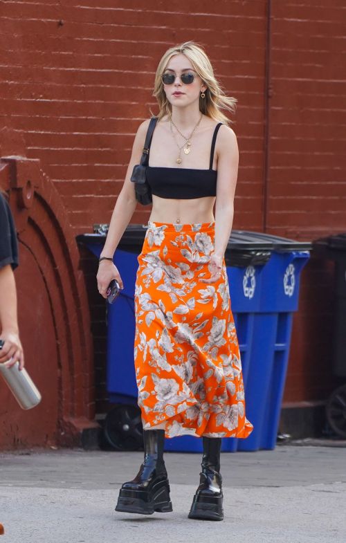 Kiernan Shipka Out and About in New York 09/07/2023 1