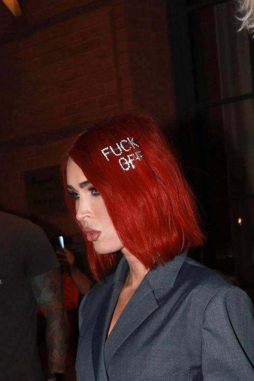 Megan Fox and Machine Gun Kelly Arrive at Nobu in NYC 09/06/2023 1