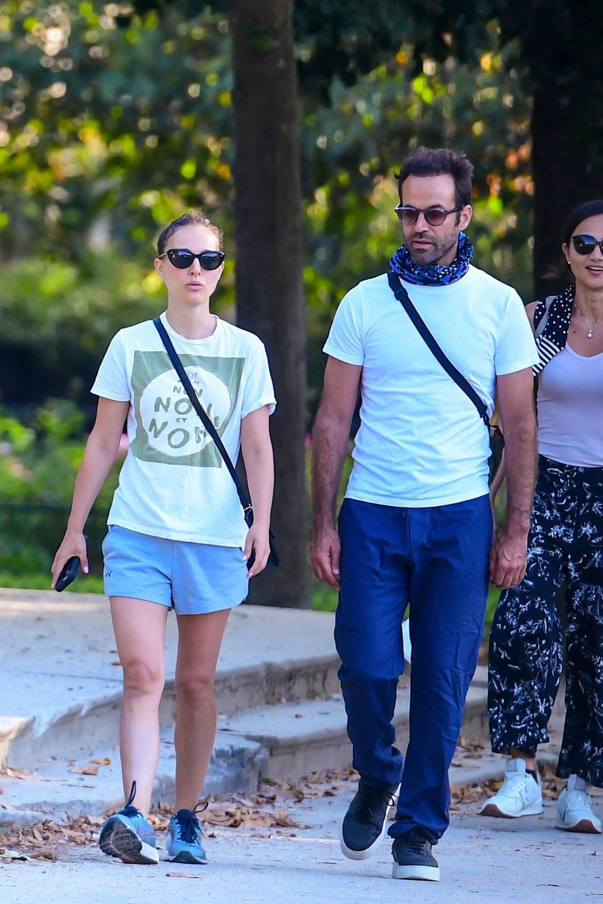 Natalie Portman and Benjamin Millepied Out in Paris 09/06/2023