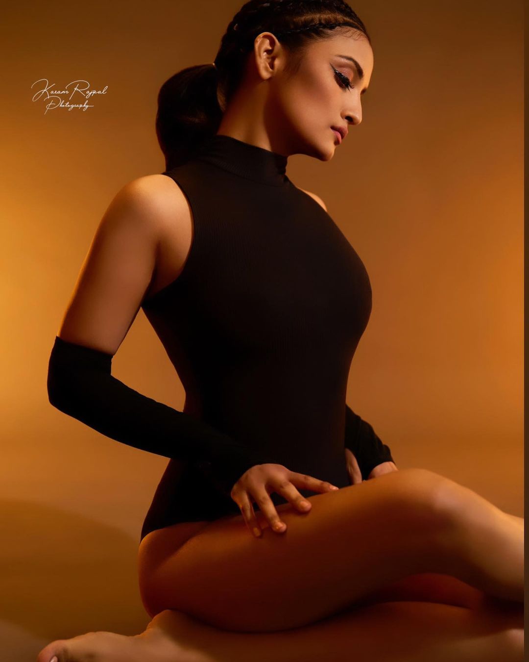 Prema Mehta Stunning Black Dress Photoshoot by Karam Rajpal 09/09/2023