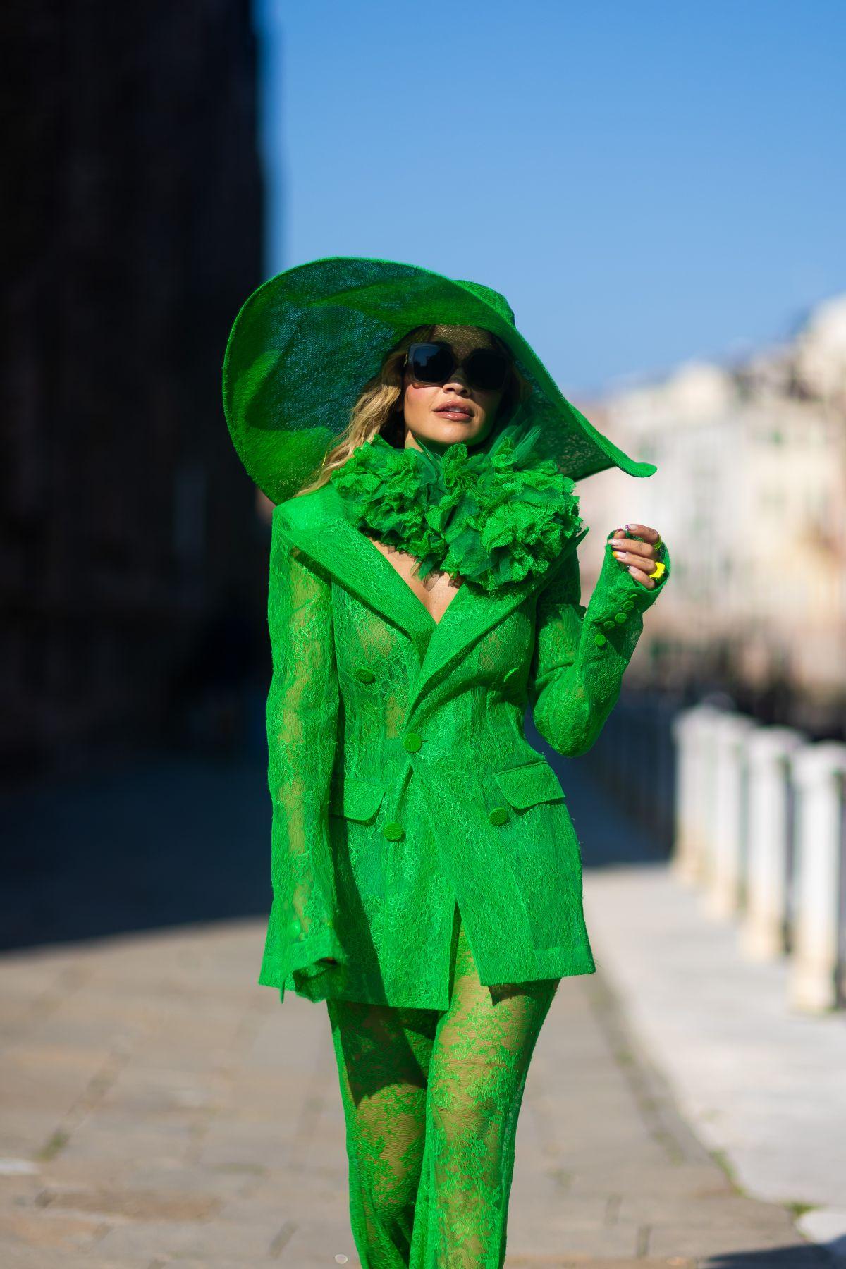 Rita Ora and Taika Waititi Out in Venice 09/07/2023