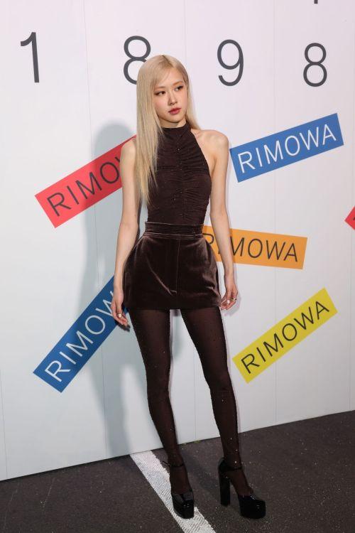Rose at RIMOWA Seit 1898 Exhibition in New York 09/07/2023 4