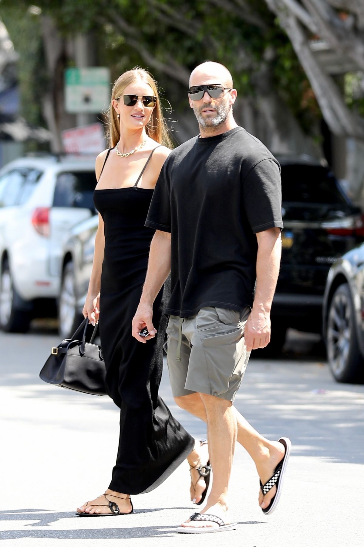 Rosie Huntington-Whiteley and Jason Statham Out in Los Angeles 09/09/2023