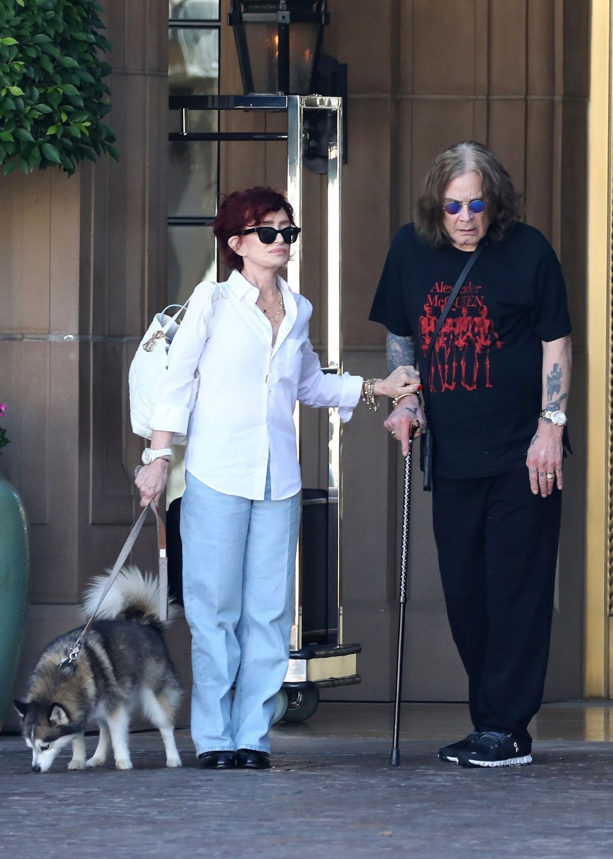 Sharon Osbourne Out for a Meal in Beverly Hills 09/07/2023