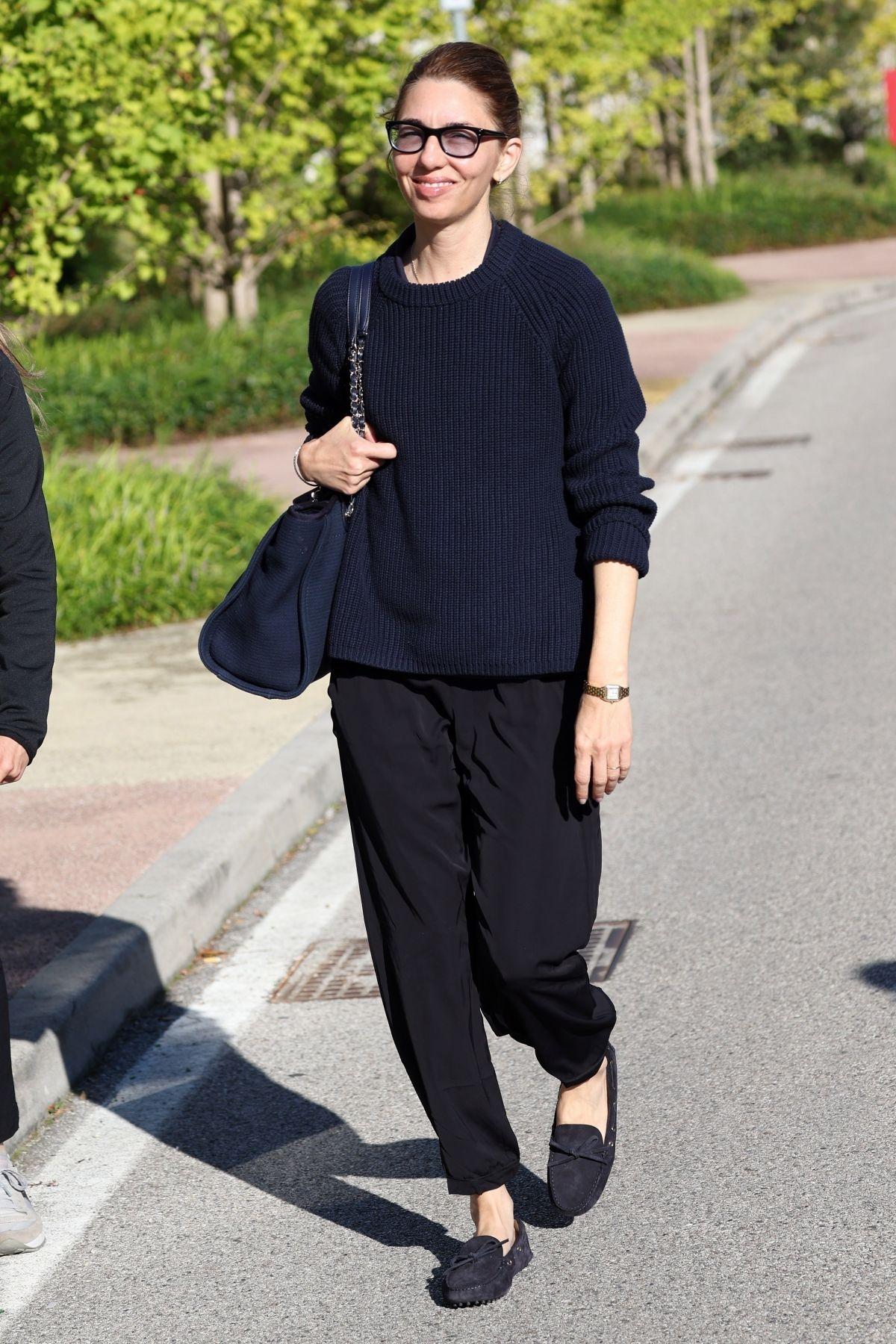 Sofia Coppola Leaves Marco Polo Airport in Venice 09/06/2023