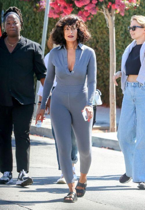Tracee Ellis Ross Rocks a Grey Bodysuit After a Photoshoot 09/06/2023 2