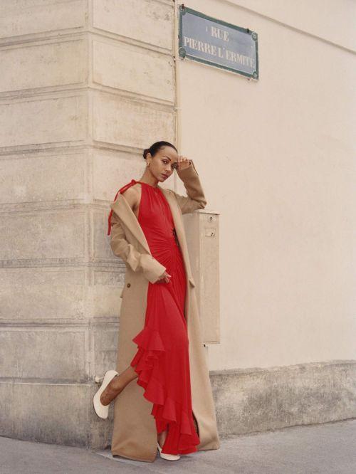 Zoe Saldana captivates in Net-a-Porter August 2023 collection 1