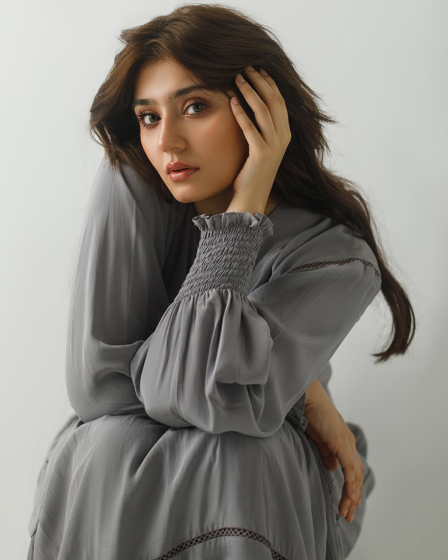 Durefishan Saleem Stuns in Grey Captured by Ali Abbas Ansari