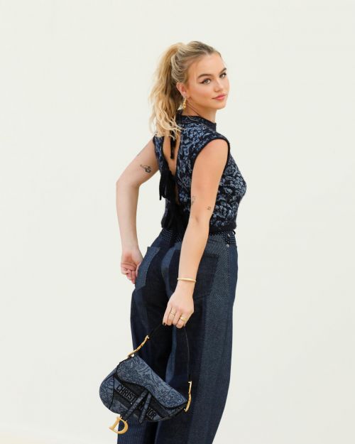 Emma Brooks Shines in DIOR Fashion & Handbags in Paris 2