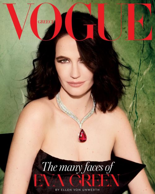 Eva Green Radiates Vogue Greece Glamour 1