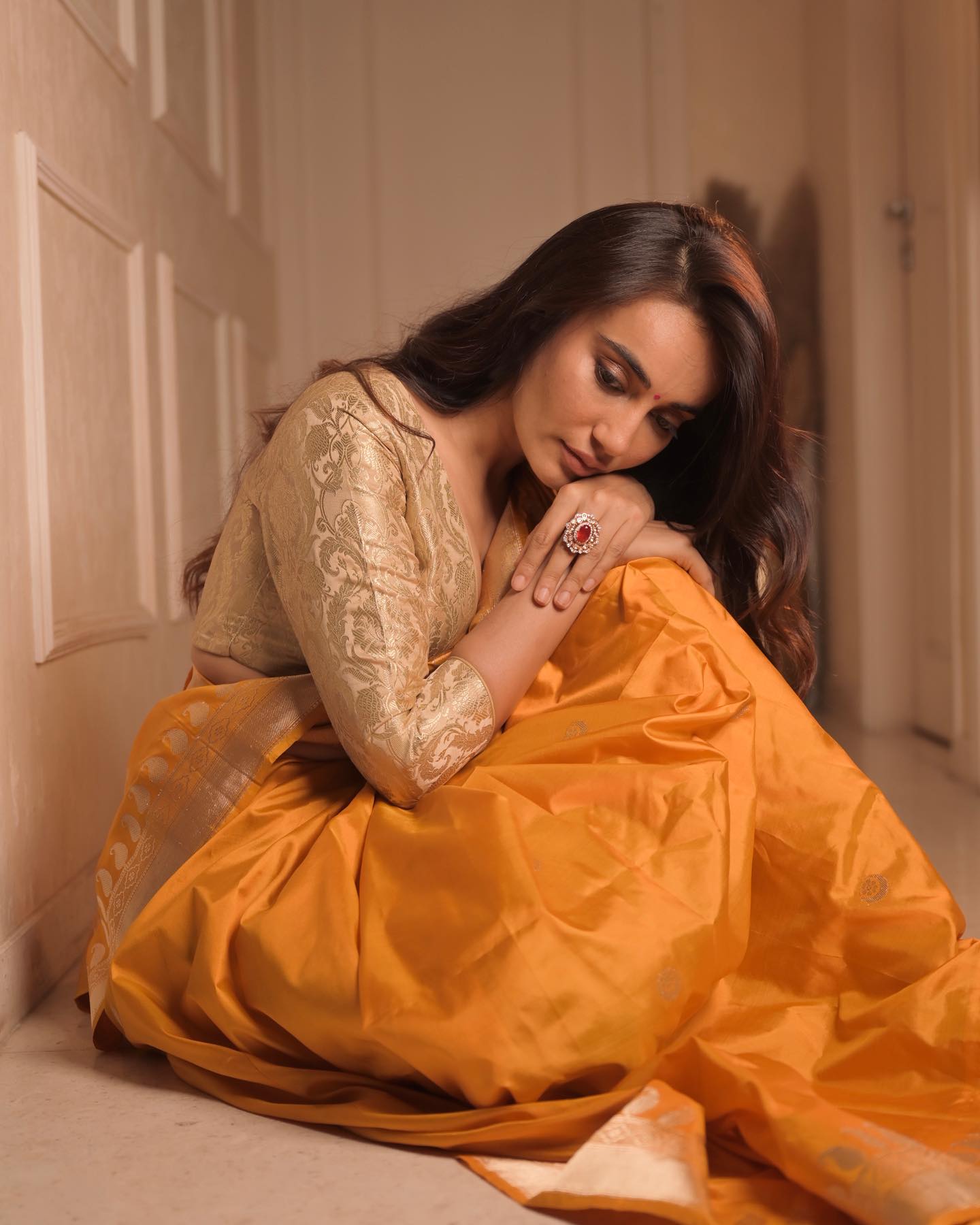 Surbhi Jyoti Dazzles in Sanduk Handwoven Sarees