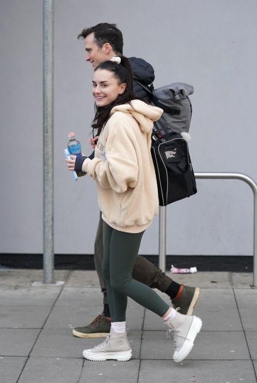 Amber Davies Ice Skating: Practice Moments at Billingham Rink 2