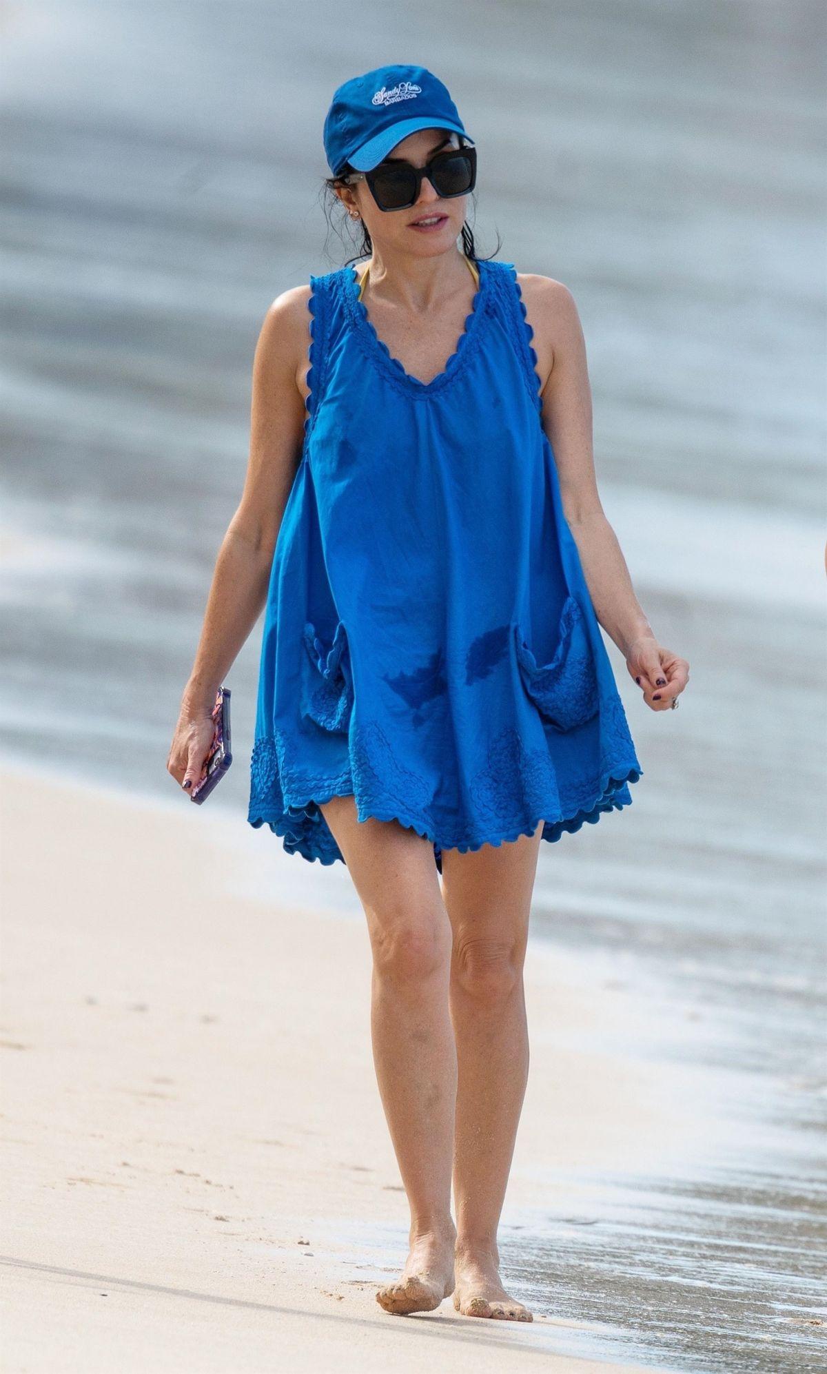 Andrea Corr: A Serene Escape to Sandy Lane Hotel Beach in Barbados