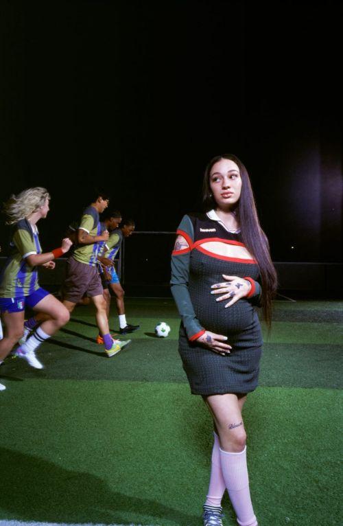 Bhad Bhabie Show Off Her Baby Bump in Marc Jacobs x Barragan Campaign 2023 4