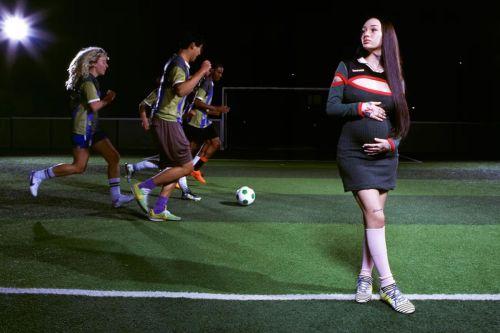 Bhad Bhabie Show Off Her Baby Bump in Marc Jacobs x Barragan Campaign 2023 8