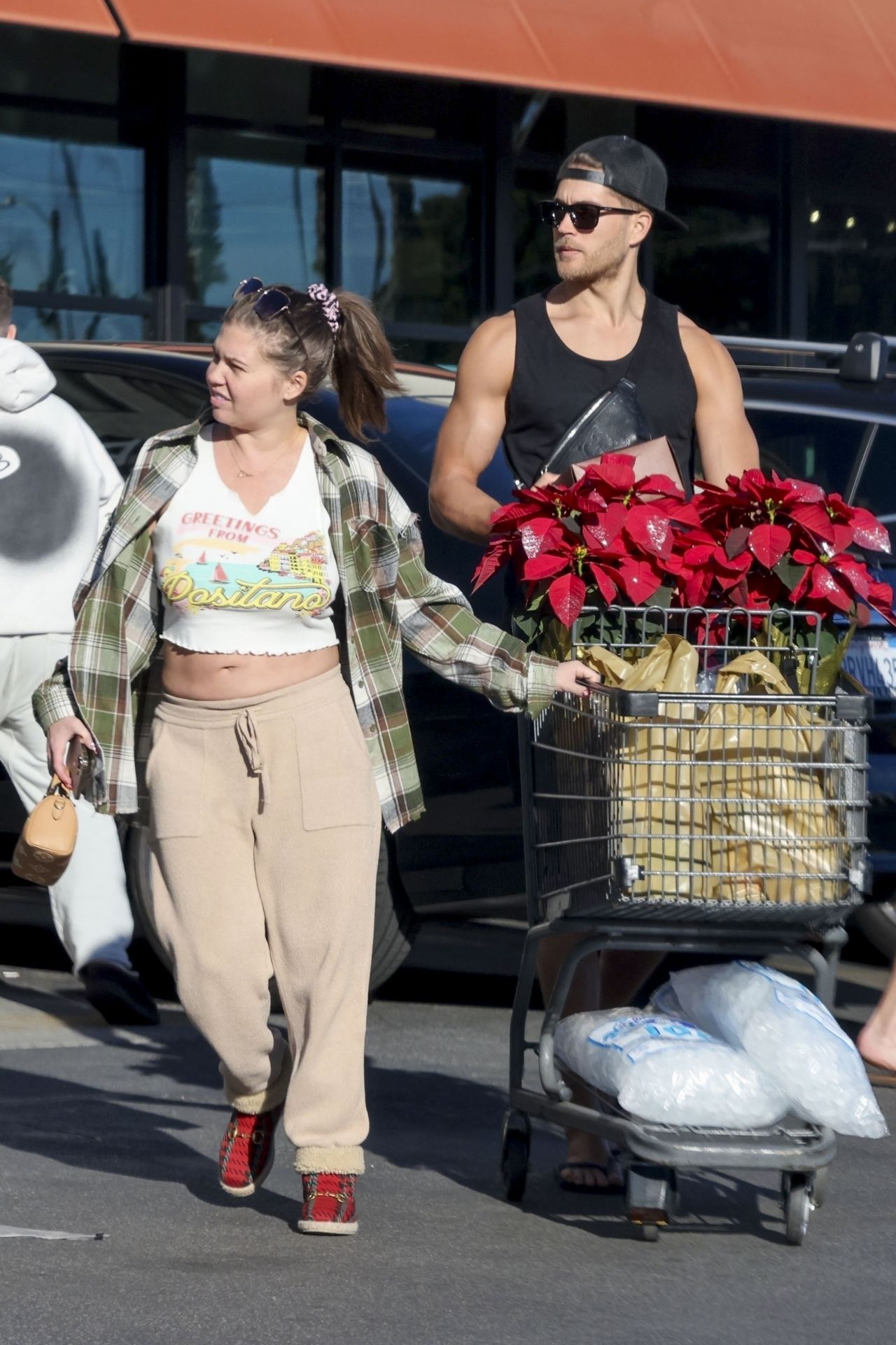 Chanel West Coast and Dom Fenison spotted Grocery Haul in Los Feliz 1