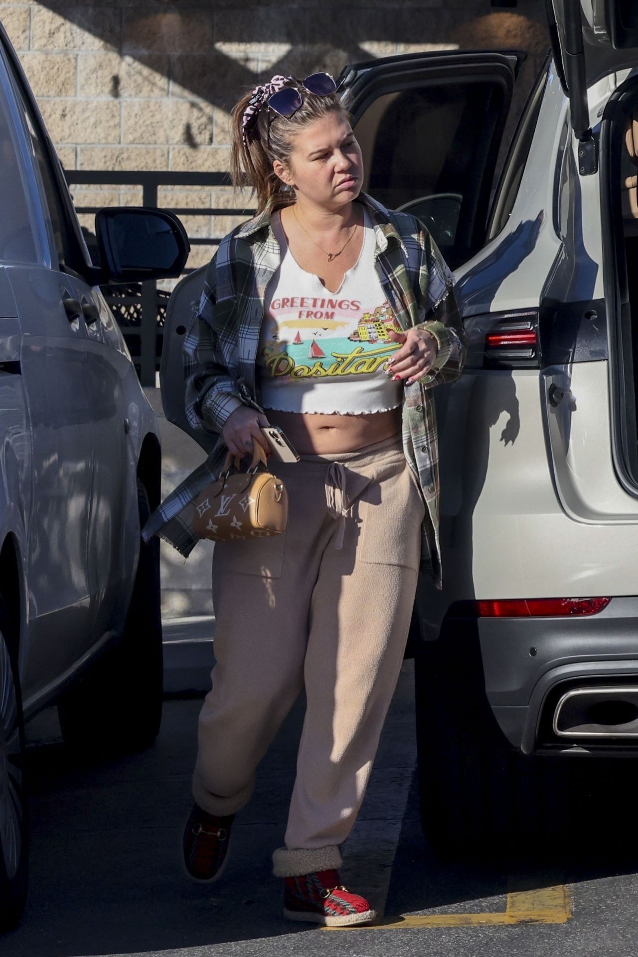 Chanel West Coast and Dom Fenison spotted Grocery Haul in Los Feliz 2