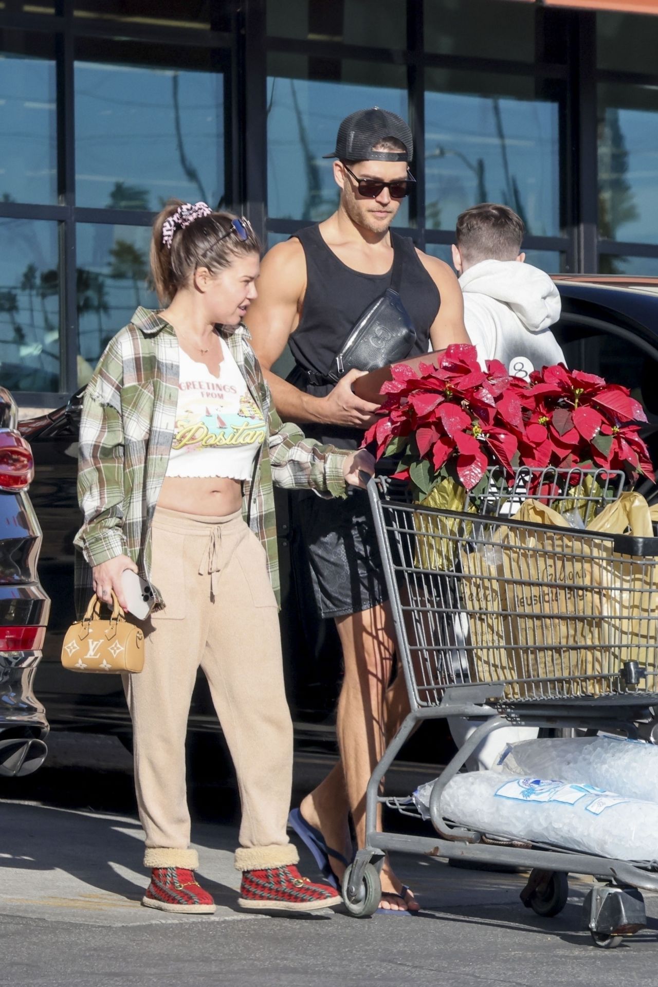 Chanel West Coast and Dom Fenison spotted Grocery Haul in Los Feliz 4