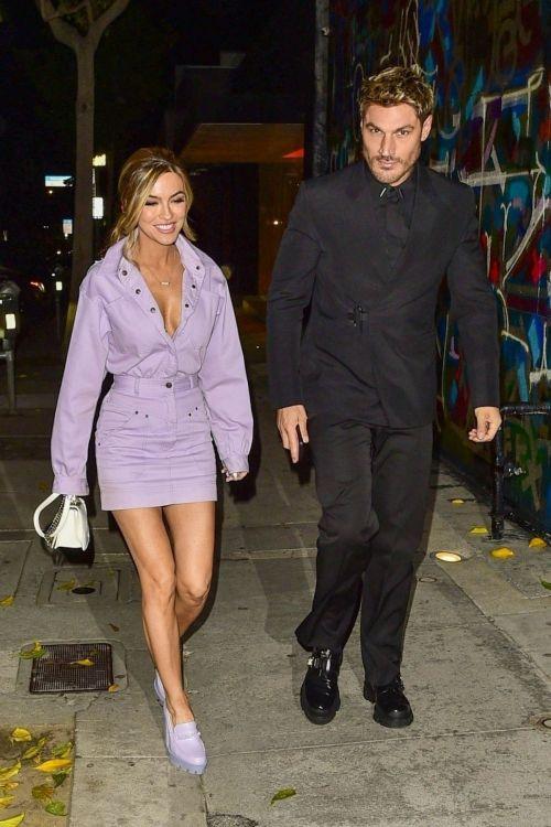 Chrishell Stause on dinner date at Craig