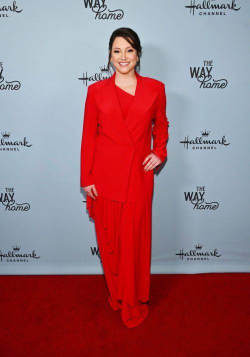 Chyler Leigh in Red Dress at The Way Home Season 1 SAG Panel 2023 1