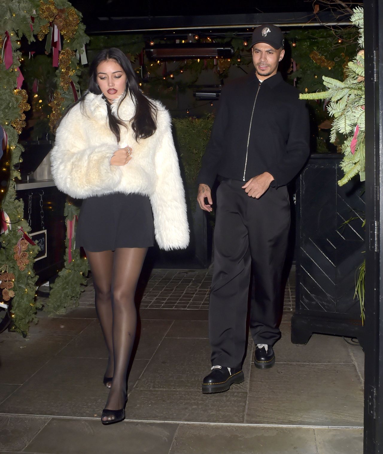 Cindy Kimberly and Dele Alli arrives at Chiltern Firehouse London 1