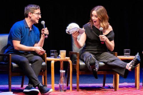 Claire Foy and Matt Smith at Happy Sad Confused Podcast in NYC 1