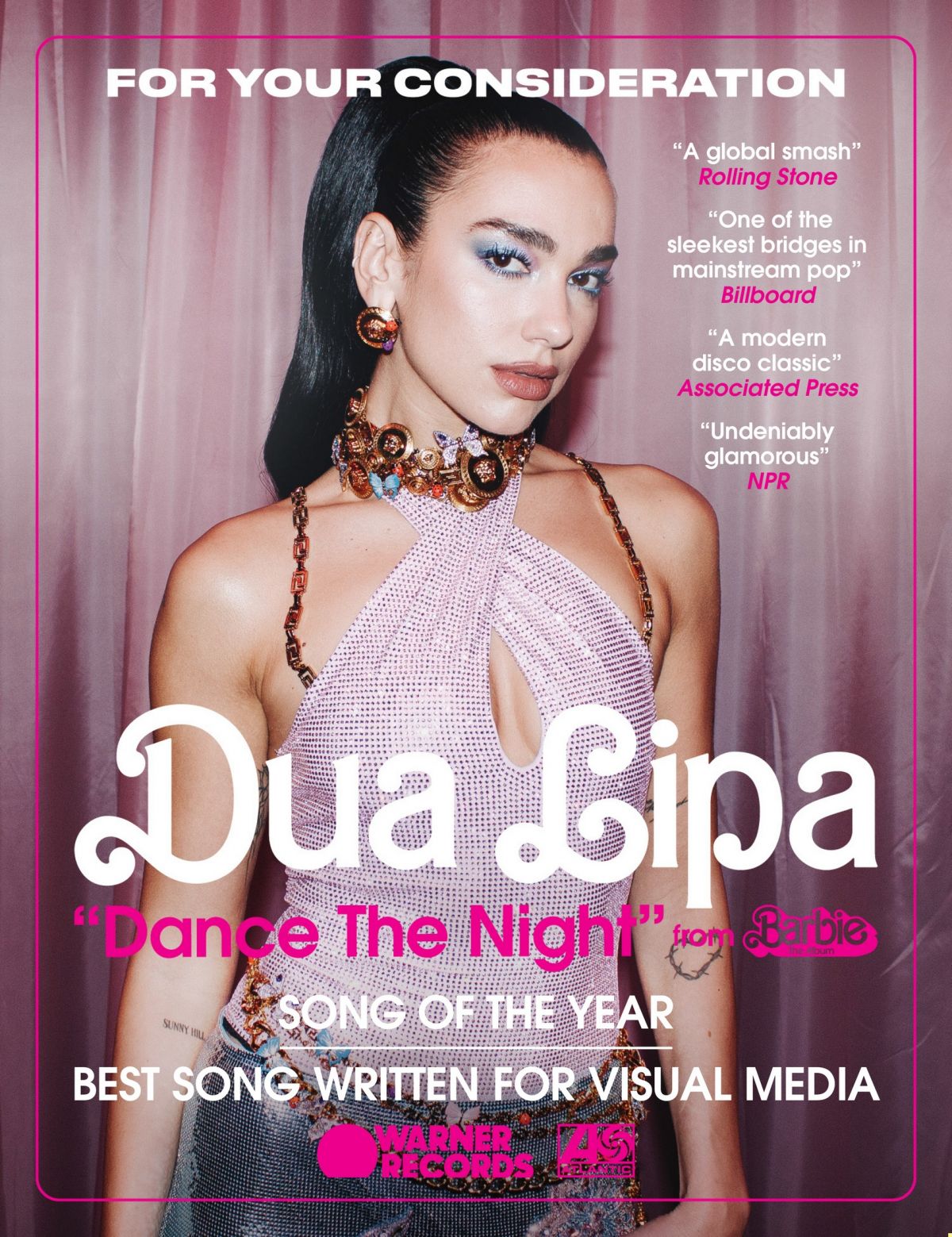 Dua Lipa Billboard Magazine December 2023 Cover Star