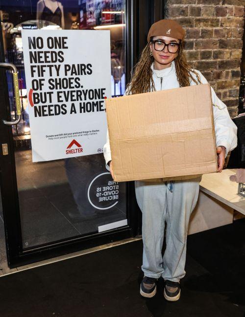 Ella Eyre Supports Shelter