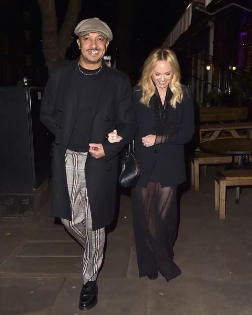 Emma Bunton and Jade Jones at Children with Cancer Christmas Quiz 2023 in London 1