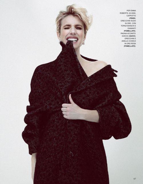 Emma Roberts dazzles in Grazia Italy December 2023 issue 2