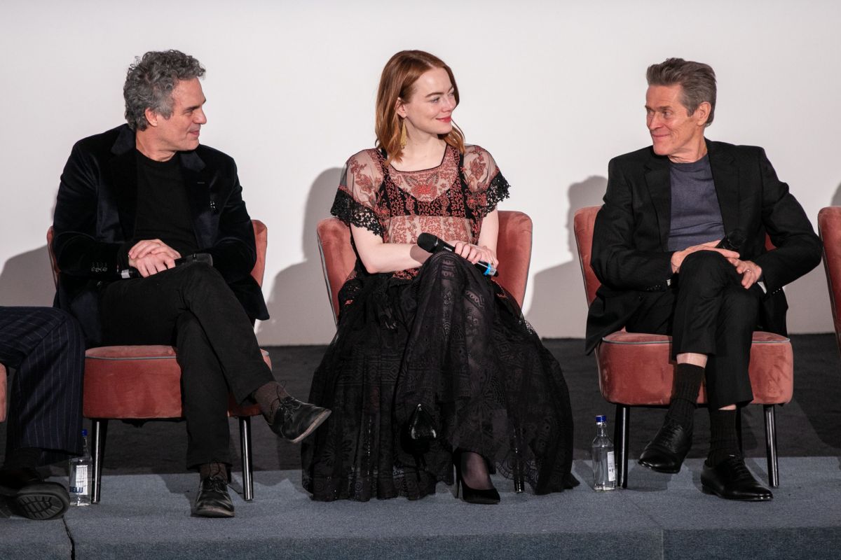 Emma Stone and Cate Blanchett attends at Poor Things Q&A in London 3