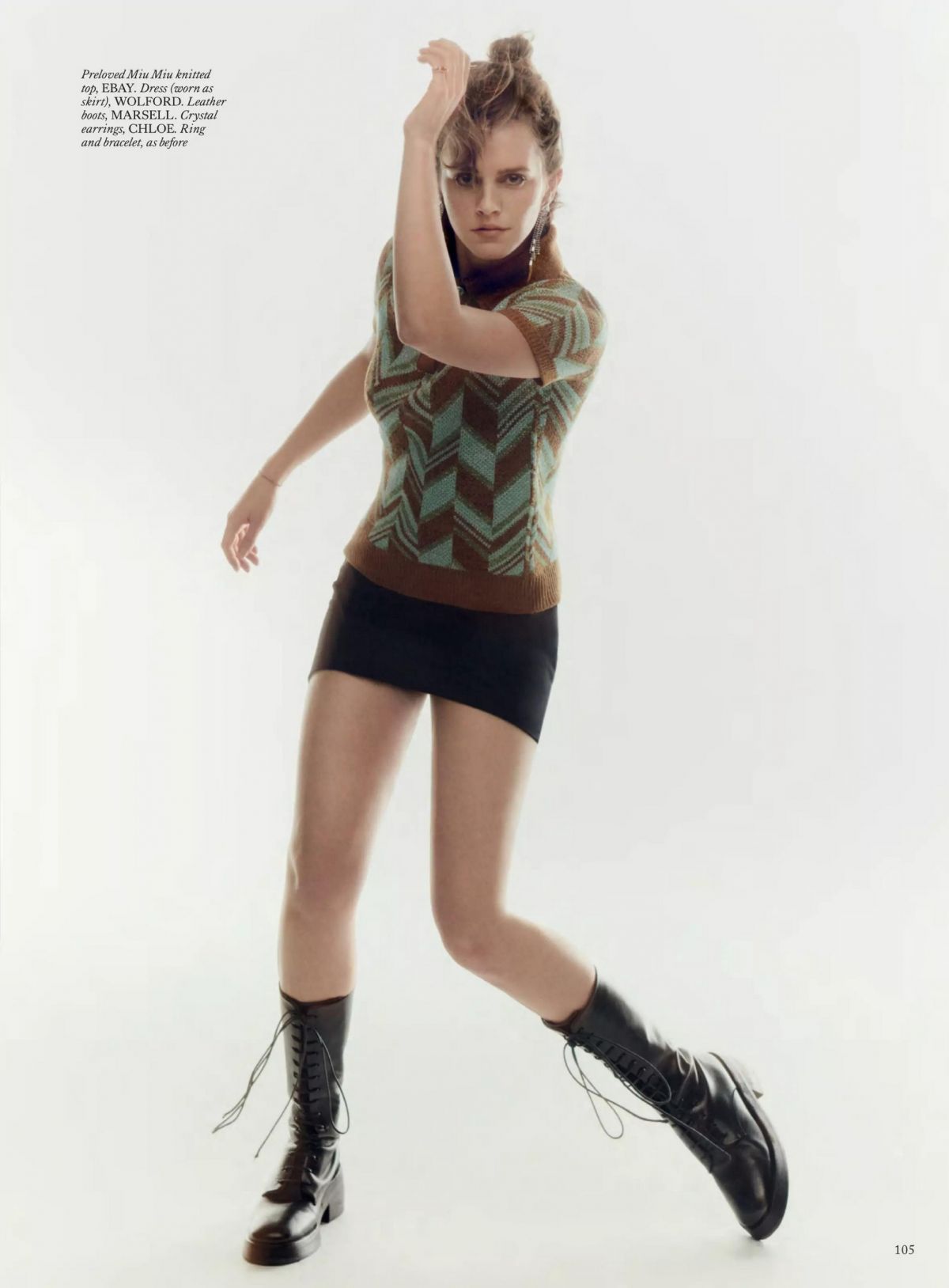 Emma Watson in Vogue UK January 2024 Photoshoot 3