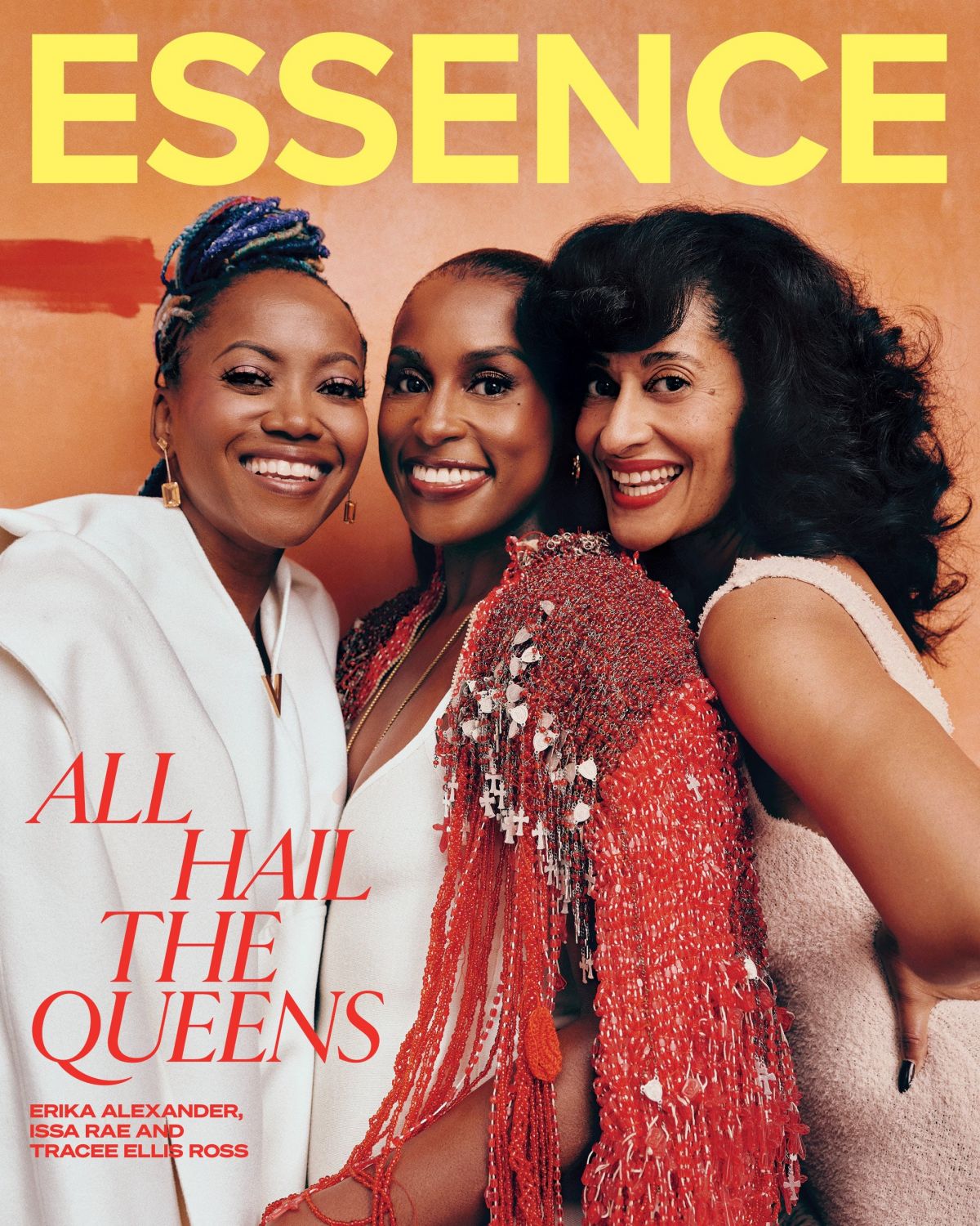 Erika Alexander, Issa Rae, and Tracee Ellis Ross in Essence Magazine December 2019 Issue