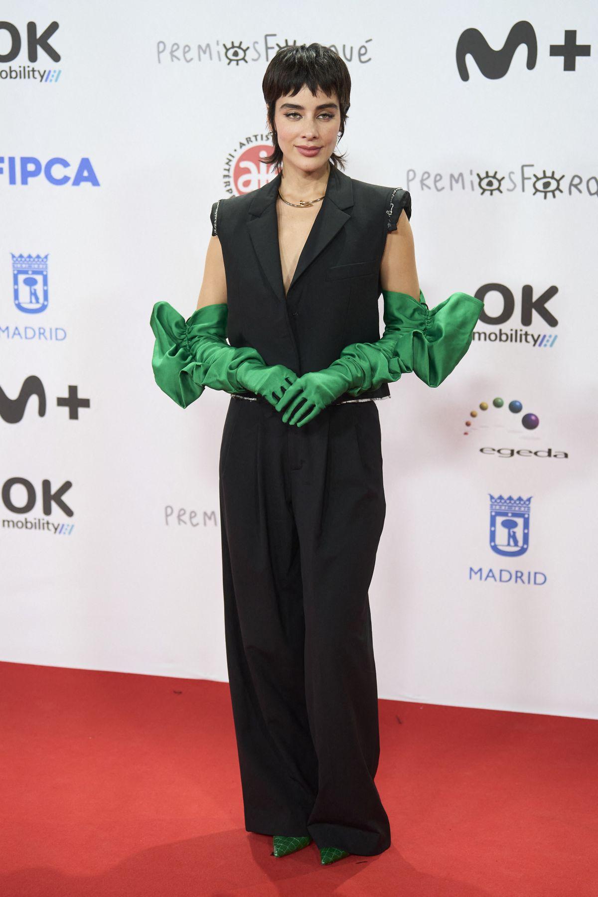 Esmeralda Pimentel attends at 29th Jose Maria Forque Awards in Madrid