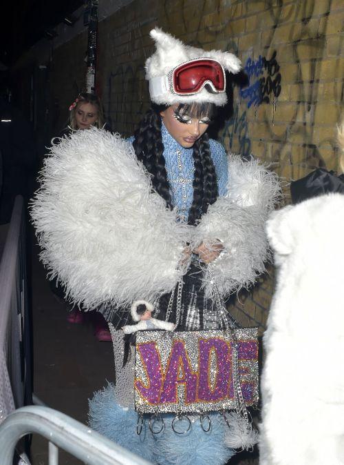 Jade Thirlwall leaves London birthday bash in London 1