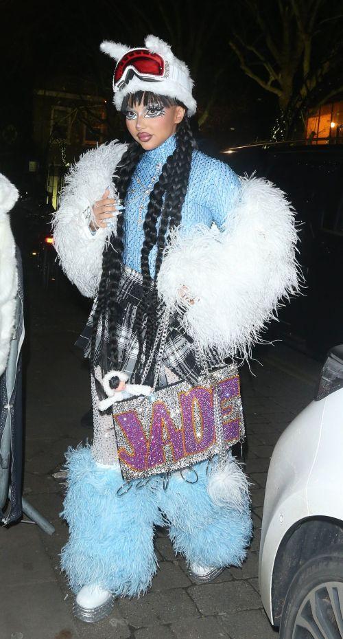 Jade Thirlwall leaves London birthday bash in London 4