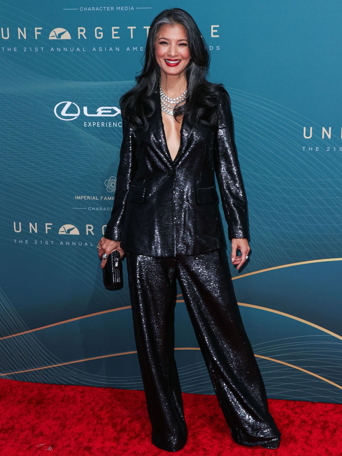 Kelly Hu attends at 21st Unforgettable Gala in Beverly Hills 2023 4
