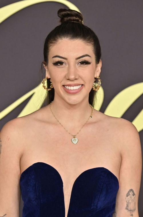 Kelsi Davies in Royal Blue at Good Grief Premiere in Los Angeles 1