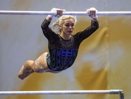 Livvy Dunne at LSU Gym 101 Showcase 2