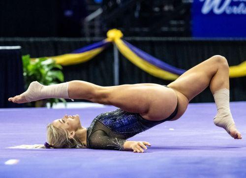Livvy Dunne at LSU Gym 101 Showcase 3